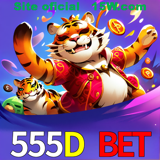Imagem promocional da 555D Bet mostrando a plataforma e suas vantagens